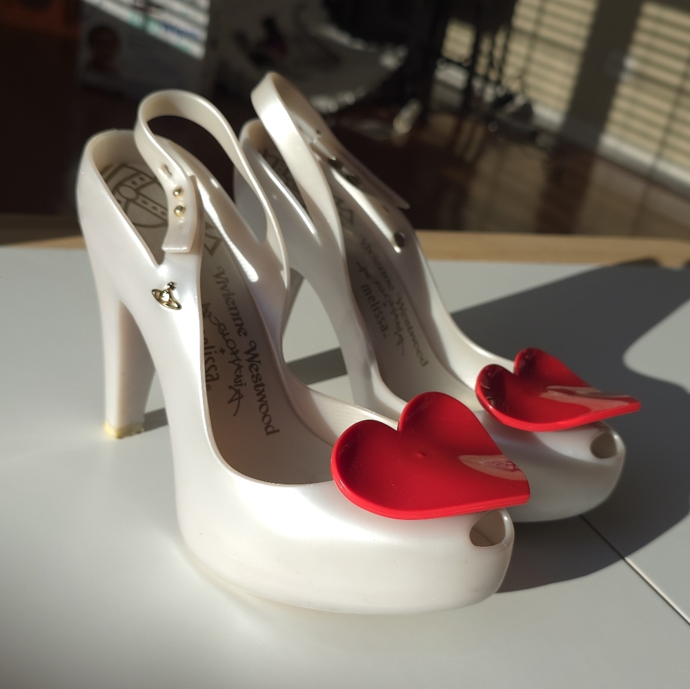 Vivienne Westwood Anglomania x Melissa Lady Dragon Heart heels